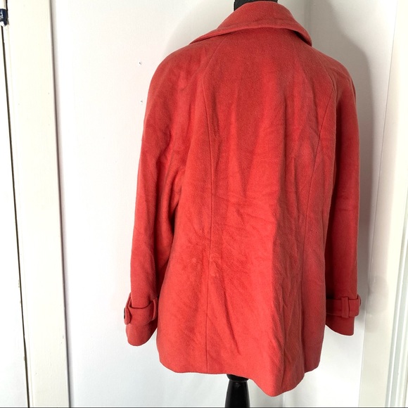 Talbots Double Breasted Wool Coat - Picture 16 of 16